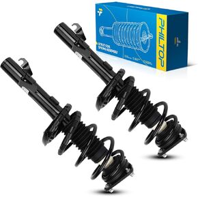 ممتص الصدمات بدعامات خلفية كاملة من PHILTOP لسيارة Grand Caravan 2008-2020، Town & Country 2008-2016، Routan 2009-2014، C/V، تعليق سريع 37290 * 2، دعامات مع مجموعات زنبركية ملفوفة SAA00N قطعتين in Kuwait