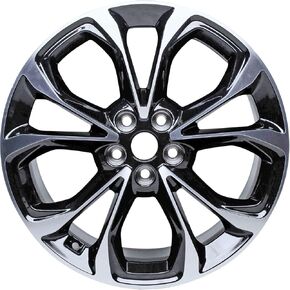 Factory Wheel Replacement 18x7.5" 18 Inch Machined and Black Aluminum Alloy Wheel Rim For Chevrolet Cruze 2019 | ALY05884U45N | Direct Fit - OE Stock Specs in Saudi Arabia