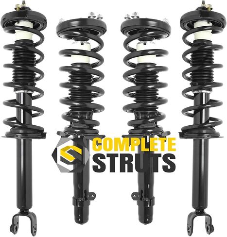 COMPLETESTRUTS - Front & Rear Complete Strut Assemblies with Coil Springs Replacement for 2009-2014 Acura TSX - Set of 4 in Saudi Arabia