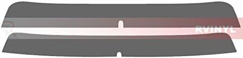 طقم تظليل نافذة Rvinyl متوافق مع GMC Yukon 2007-2014 XL - أسود 20% - طبقة واحدة بدون طبقة فقاعية - افعل ذلك بنفسك طقم القطع الأمامي للمركبة in Saudi Arabia