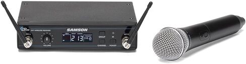 Samson CH99 Handheld Transmitter with Q8 Professional Dynamic Vocal Microphone Capsule for Concert 99 CR99 Wireless Receiver, Frequency Band K: 470 to 494MHz,Black in Kuwait