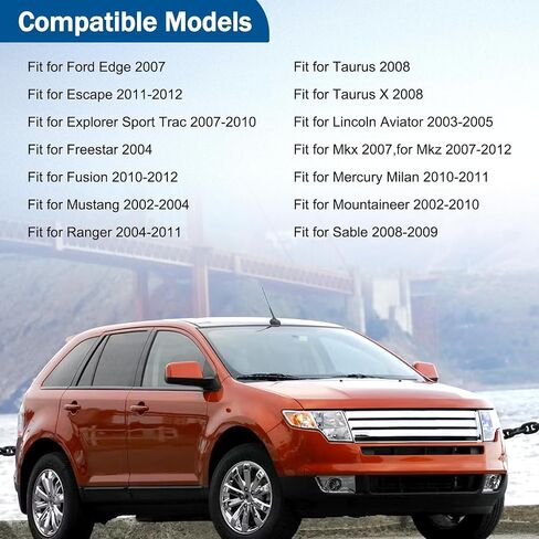 صمام PCV مناسب لسيارة Ford Edge Escape Explorer Fusion Mustang Ranger، لسيارة Lincoln Aviator Mkx، لسيارة Mercury Milan استبدال 2C5E6A666AA 2C5Z6A666AA 93227VMFN صمام تطهير علبة بخار in Saudi Arabia