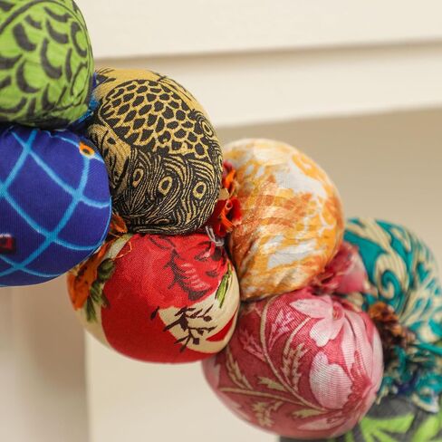 إطارات فنية جدارية من القماش الهندي من Desi Favors، ديكور غرفة المعيشة، تعليق على الحائط يدويًا، ديكور حائط بوهيمي، ديكور منزلي أصلي، ديكور منزلي هندي - 12x10 بوصة (عبوة من قطعة واحدة) in Kuwait