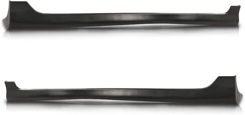 LQI Side Skirts Body Kit Left & Right, Compatible with Dodge Charger 2015-2023 Glossy Black Pair Panel Splitter Replacement in Saudi Arabia