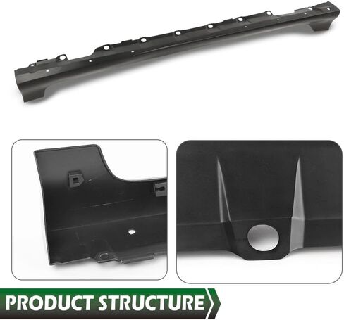 LQI Side Skirts Body Kit Left & Right, Compatible with Dodge Charger 2015-2023 Glossy Black Pair Panel Splitter Replacement in Saudi Arabia