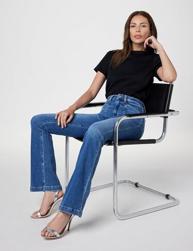 PAIGE Women's Iconic Set in Pockets Jeans in Saudi Arabia