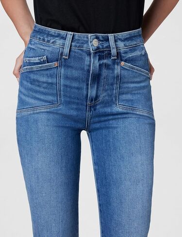 PAIGE Women's Iconic Set in Pockets Jeans in Saudi Arabia