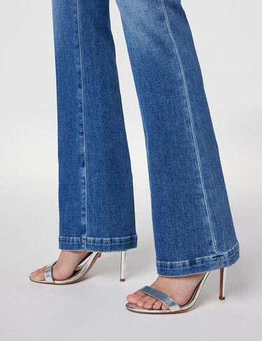 PAIGE Women's Iconic Set in Pockets Jeans in Saudi Arabia