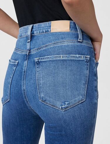 PAIGE Women's Iconic Set in Pockets Jeans in Saudi Arabia