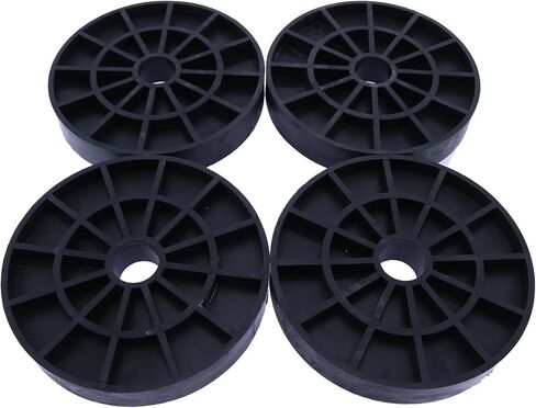 JZGRDN 4PCS Extension Roller Wheel 47163GT 47163 Compatible with Genie Scissor Lift GS-30 GS-32 GS-46 GS-1330M GS-1530 GS-1532 GS-1930 GS-1932 GS-2032 GS-2632 GS-3232 GS-2046 GS-2646 GS-3246 Models in Saudi Arabia