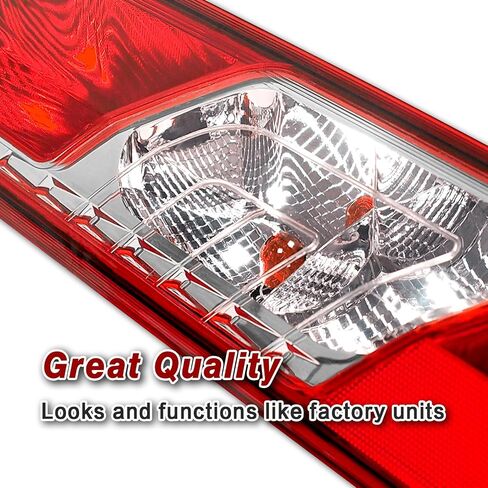 Tail Lights Compatible with Ford Transit Connect 2014-2023 Rear Lamp With New Bulbs and Harness Taillight Rear Brake Lamp Signal Assembly(Right Passenger Side) in Saudi Arabia