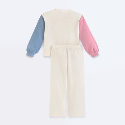 PUMA Girls 2 Piece Fleece Set, Pullover Or Zip Up Sweatershirt With Matching Pant in Saudi Arabia