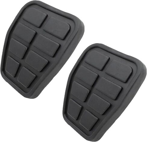قطعتان من غطاء وسادة دواسة الفرامل المطاطية 321721173، غطاء وسادة الدواسة متوافق مع VW Jetta Golf Mk2 Mk3 Passat B2 B3 B4 Polo Mk2 Mk3 in Kuwait