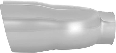 Black Dual Exhaust tip - 2.5" ID x 7"OD x 9"L - Double Wall Weld On Muffler Tail Pipe Stainless Steel Black Coated in Kuwait