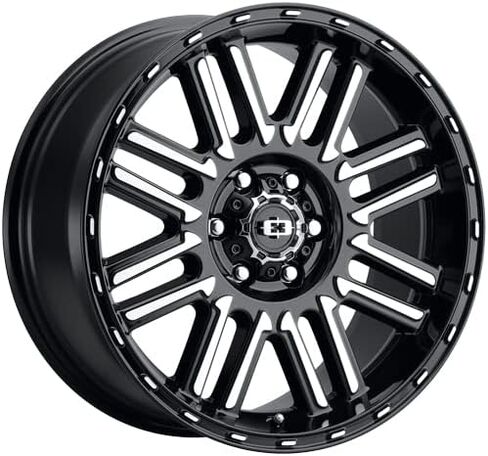 عجلة الوجه VISION 17x8.5 348 Nexus باللون الأسود اللامع مقاس 6x5.5 (0 مم) in Saudi Arabia