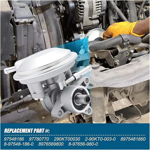 مضخة تفريغ الفرامل 97548186 متوافقة مع محركات الغاز Isuzu NPR NQR N-Series 2020 فقط 2012-2019 290KT00030 8975481860 97780770 8-976569800 in Saudi Arabia