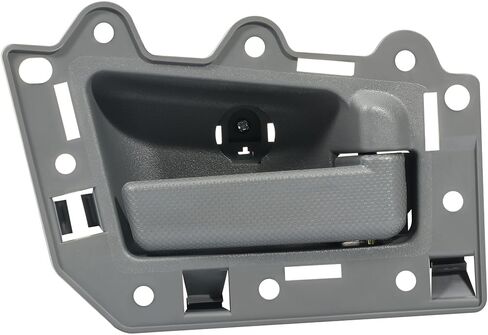 OCPTY Door Handle Interior Rear Right Passenger Side Replacement fit 2005-2011 for Jeep Grand Cherokee Gray in Saudi Arabia