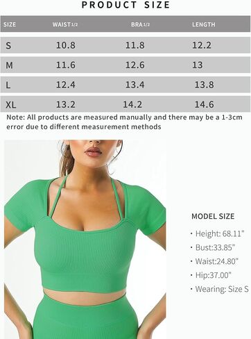 Women's Ribbed Workout Shirt Athletic Fitness Shirt Top Fitness Stretchy Gym Top Short Sleeve Training Top for Yoga in Saudi Arabia