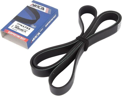 MOCA 7PK1755 EPDM Serpentine Belt fits 2004-2008 for Acura TSX 2.4L (Accessory Drive), 2007-2009 for Honda CR-V 2.4L (Accessory Drive) in Saudi Arabia