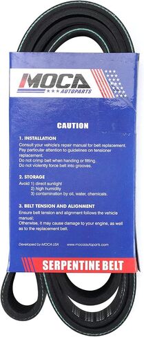 MOCA 7PK1755 EPDM Serpentine Belt fits 2004-2008 for Acura TSX 2.4L (Accessory Drive), 2007-2009 for Honda CR-V 2.4L (Accessory Drive) in Saudi Arabia