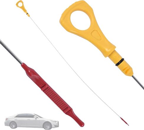 Oil Level Dipstick 26611-3CKA0 Compatible with Hyundai Genesis Sedan G80 G90 2013 2014 2015 2016 2017 2018 2019 Replace 266113CKA0 Gauge Rod in Saudi Arabia