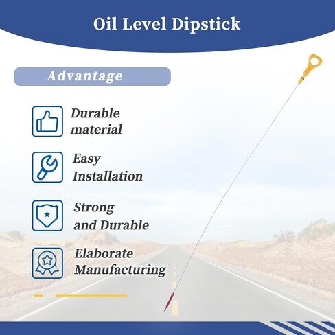 Oil Level Dipstick 26611-3CKA0 Compatible with Hyundai Genesis Sedan G80 G90 2013 2014 2015 2016 2017 2018 2019 Replace 266113CKA0 Gauge Rod in Saudi Arabia