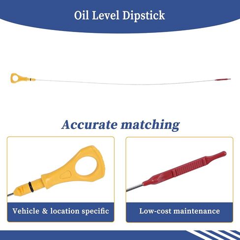 Oil Level Dipstick 26611-3CKA0 Compatible with Hyundai Genesis Sedan G80 G90 2013 2014 2015 2016 2017 2018 2019 Replace 266113CKA0 Gauge Rod in Saudi Arabia