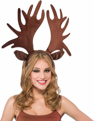 Rubies Adult Jumbo Moose Antlers Headband Costume Accessory for Themed Parties and Halloween in Saudi Arabia