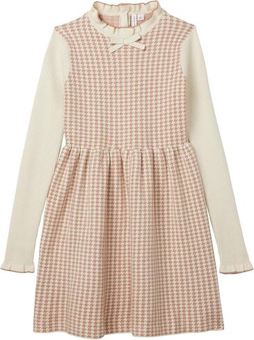 Janie and Jack Girls' Check Sweater Dress (Toddler/Little Big Kids) in Saudi Arabia