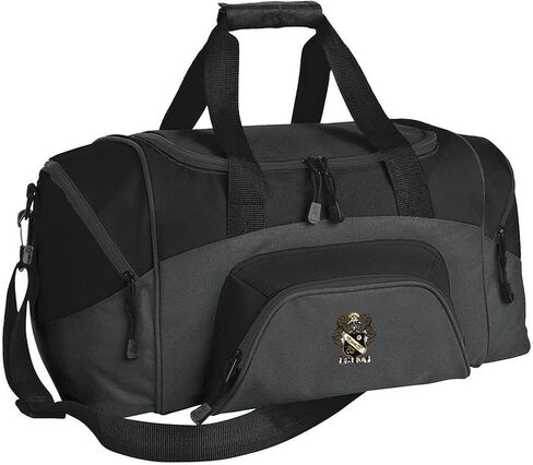 Sigma Nu Colorblock Duffel Bag Black/Grey in Saudi Arabia