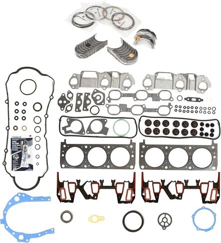 MA-5741117764-6 Full Gasket Set Bearings Rings Compatible With/For 99-03 Chevrolet Oldsmobile Pontiac Buick 3.4L in Saudi Arabia