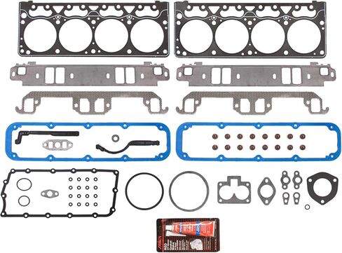 MA-5741119683-2 Full Gasket Set Bearings Rings Compatible With/For 98-03 Jeep Dodge Durango RAM Dakota 5.9L OHV in Saudi Arabia
