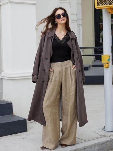 قميص نسائي أساسي من SUUKSESS Cloud Cashmere للنساء برقبة على شكل V وأكمام طويلة من الدانتيل in Saudi Arabia