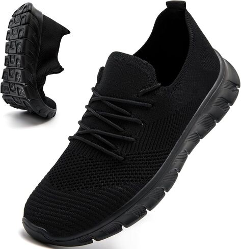 Mens Running Shoes Tennis Sneakers Gym Walking Slip On Lightweight Breathable Comfortable Fashion in Saudi Arabia