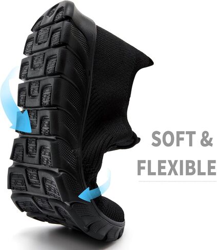 Mens Running Shoes Tennis Sneakers Gym Walking Slip On Lightweight Breathable Comfortable Fashion in Saudi Arabia