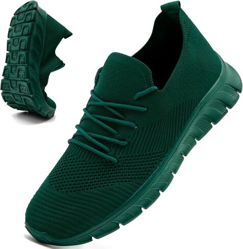 Mens Running Shoes Tennis Sneakers Gym Walking Slip On Lightweight Breathable Comfortable Fashion in Saudi Arabia