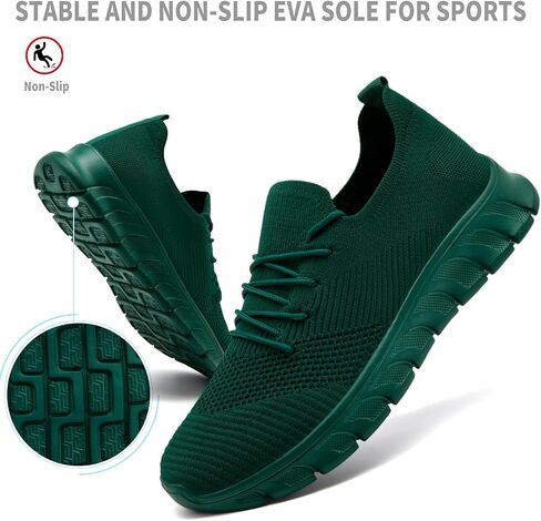 Mens Running Shoes Tennis Sneakers Gym Walking Slip On Lightweight Breathable Comfortable Fashion in Saudi Arabia