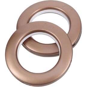 حلقة ستارة Luxshiny مكونة من 75 قطعة من الخطافات البلاستيكية ذات الحلقة الرومانية للضوضاء in Kuwait