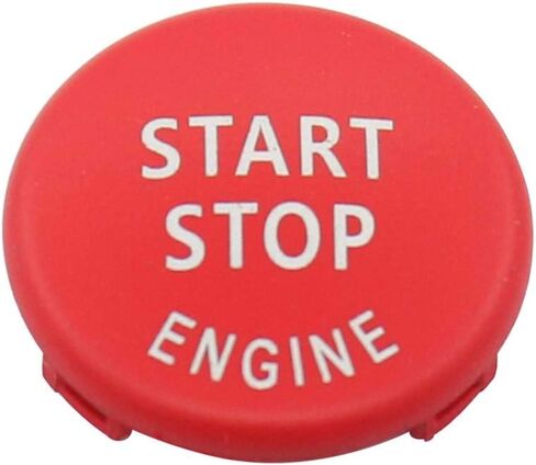 Red Start Stop Engine Button Switch Cover for BMW X5 E70 X6 E71 3 E90 E91 E92 E93 E87 E83 E89 320 520 525 328i(2007-2011) 335i 330i in Saudi Arabia