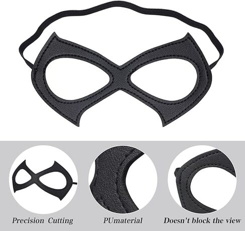 Black Cat Masks Half Cat Eye Mask Masquerade Mask for Halloween Cosplay Costume Party in Saudi Arabia