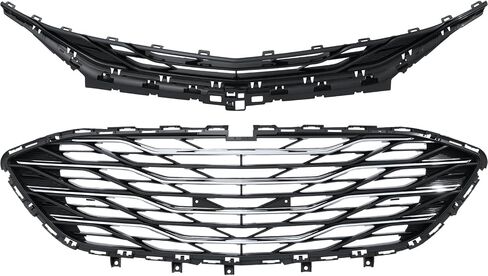 PENSUN Front Bumper Cover w/Grill Grille Trim Fit for Chevy Chevrolet Malibu 2019 2020 2021 2022 2023 2024 in Saudi Arabia