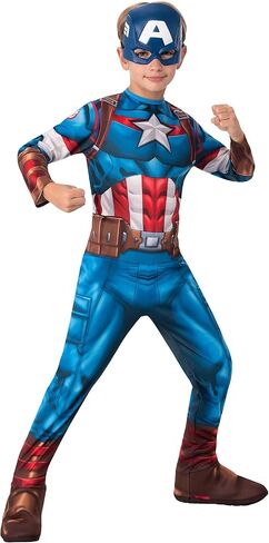 Rubies 702563Xs Captain America Classic Formal Costume, Boys, Xs, 3 to 4 Years in Saudi Arabia