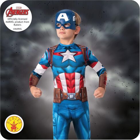 Rubies 702563Xs Captain America Classic Formal Costume, Boys, Xs, 3 to 4 Years in Saudi Arabia