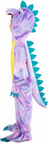 DearSun Child's T-Rex Dinosaur Costume Dinosaur Costume for Kids Fancy Dress Costume Hooded Romper Jumpsuit in Kuwait