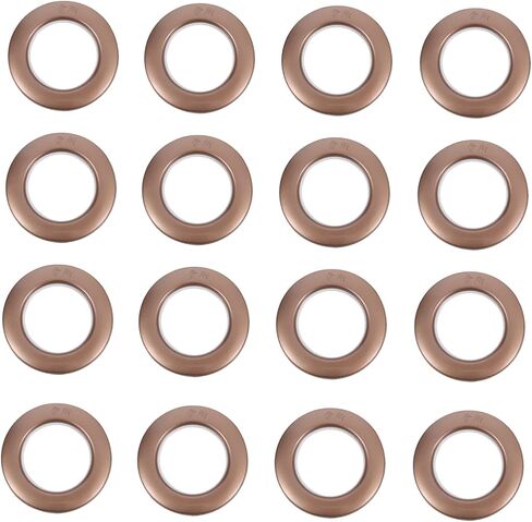 PRETYZOOM 75pcs Low Noise Curtain Grommets Reusable Eyelet Rings for Easy Installation for Roman Shades and Drapery for Home Decor in Saudi Arabia