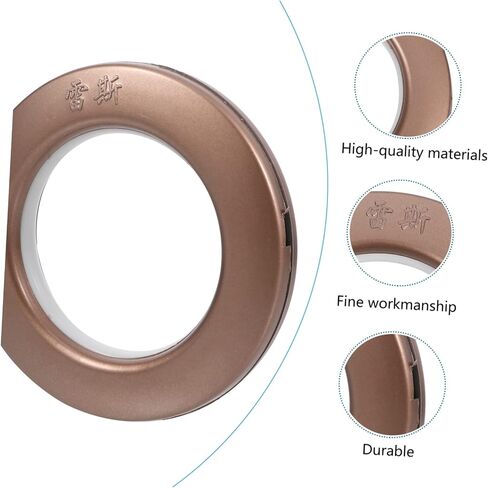 PRETYZOOM 75pcs Low Noise Curtain Grommets Reusable Eyelet Rings for Easy Installation for Roman Shades and Drapery for Home Decor in Saudi Arabia