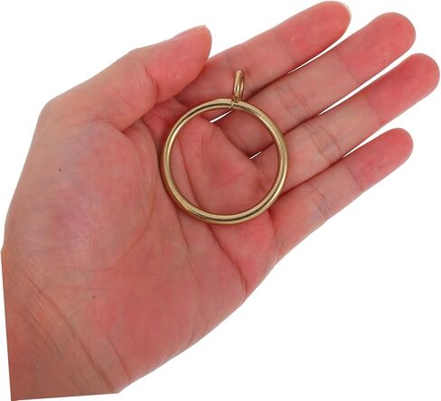 Alipis 20pcs Plated Curtain Clips Metal Drapery Holdbacks for Easy Installation Rods for Roman Blinds and Drapes Inner in Saudi Arabia