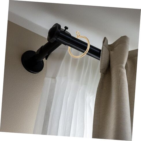 Alipis 20pcs Plated Curtain Clips Metal Drapery Holdbacks for Easy Installation Rods for Roman Blinds and Drapes Inner in Saudi Arabia