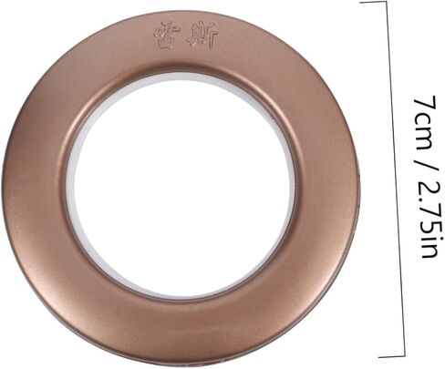 حلقة ستارة Luxshiny مكونة من 75 قطعة من الخطافات البلاستيكية ذات الحلقة الرومانية للضوضاء in Kuwait