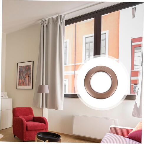 حلقة ستارة Luxshiny مكونة من 75 قطعة من الخطافات البلاستيكية ذات الحلقة الرومانية للضوضاء in Kuwait